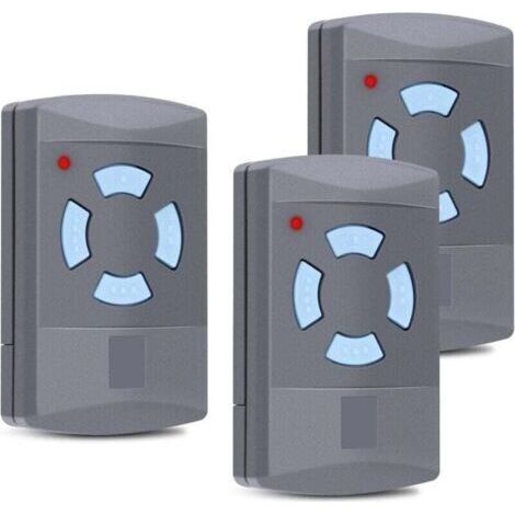 Télécommande, 868m, 3pack - 3pack Télécommande De Garage Sdre Hsm4 868 Mhz Avec 4 Boutons Couleur Bleue Remplacer Les Émetteurs Hormann 868 Mhz Hs4 Hsm2 Hsp4 868 Hs1 868 Tubauto Hsm4 868 Tubauto Hs4 8