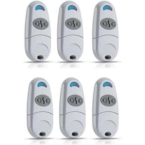 Lot De 6 Telecommande Came Top432na- Fréquence De Code Fixe 433,92 Mhz Télécommande Et Émetteur Mural Pour Motorisations
