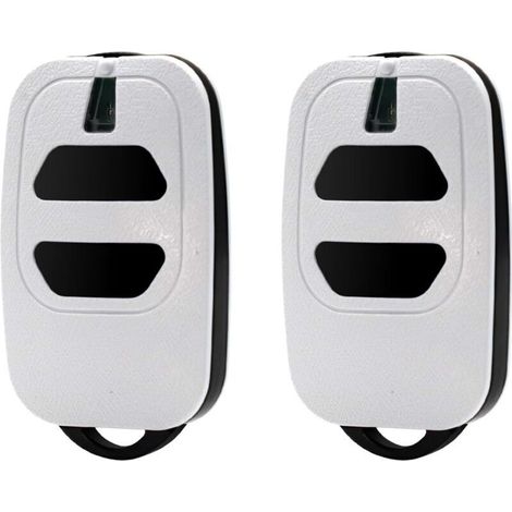 Alliandisun Ensemble De Deux Télécommandes De Contrôle D'Accès 433,92 Mhz, Compatibles Avec Dea Gti2/4, Gt2/4, Mio Tr2/4, Mio Tr2n/4n Et Bip - Télécommandes De Porte De Garage.