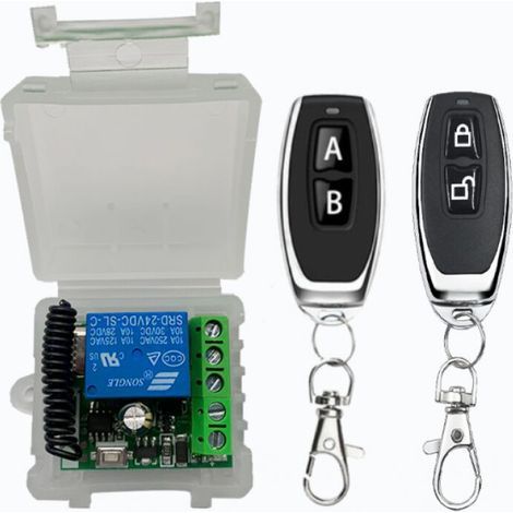 Alliandis Télécommande Et Émetteur Mural Pour Motorisations Télécommande Sans Fil Télécommande De Contrôle D'Accès Serrure Électrique Dc Lumières Contrôleur De Porte Électrique