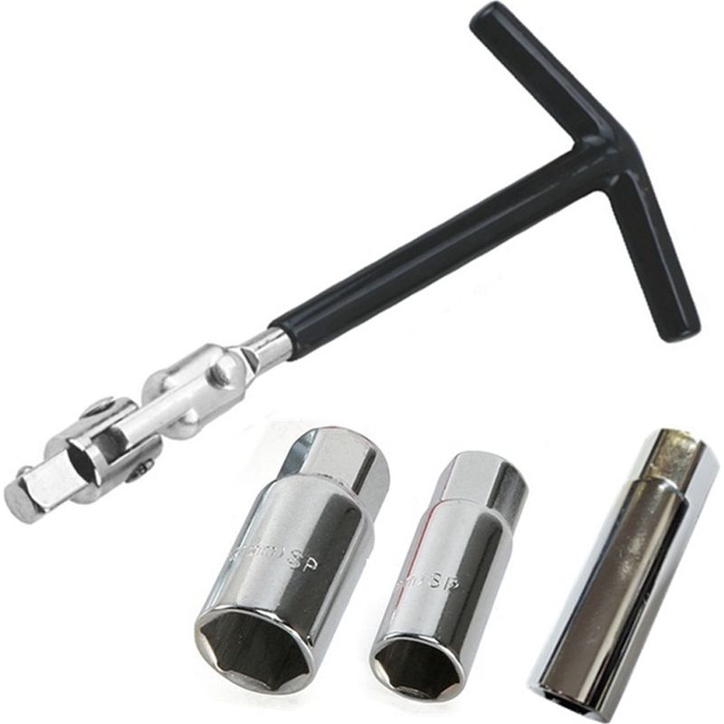 Zündkerzenschlüssel – 14 Mm – 16 Mm – 21 Mm – Für Die Wartung Von Kfz-motoren – 3-teiliges Set