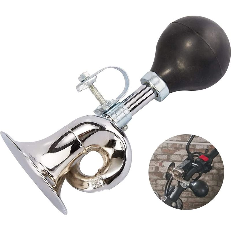 Fahrradhupe – Retro-metallhupe (nicht Elektronisch) – Für Lenker Von Vintage-rennrädern Und Mountainbikes – 1 Stück