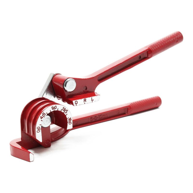 Rohrbiegegerät – 3 Größen (6 Mm, 8 Mm, 10 Mm) – Für Kupfer, Messing, Aluminium Und Dünnwandigen Stahl – Für Sanitär-, Klima-, Kälte- Und Hydraulikanwendungen – 1 Stück