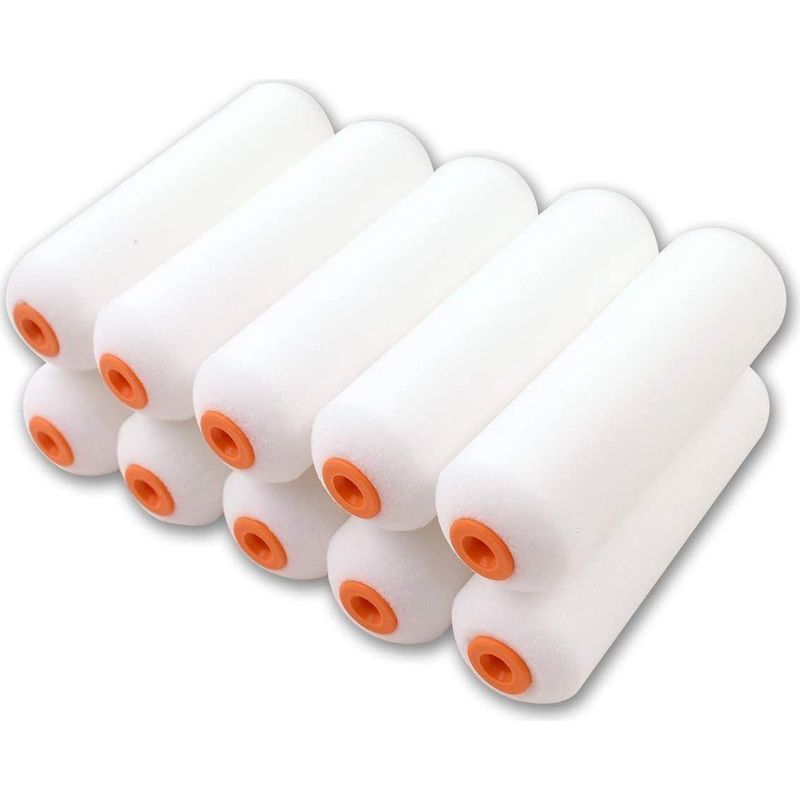 Schaumstoffhülle Mit Hoher Dichte – Für 100-mm-rollen – Ideal Für Hochglanzlacke Auf Glatten Oberflächen – 10er-packung