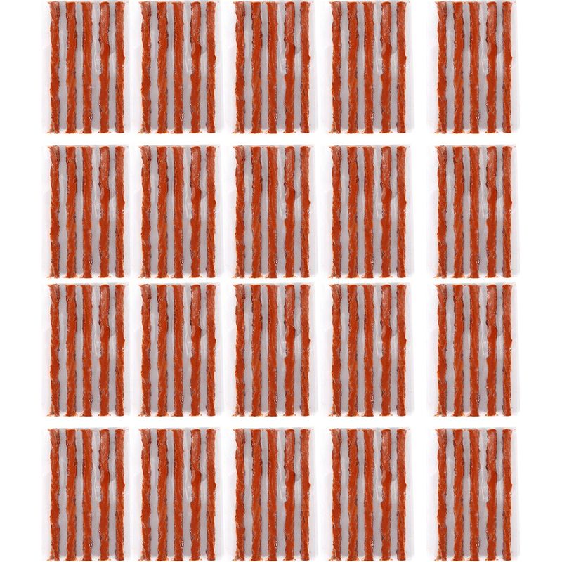 Reifenreparaturstreifen – 6 Mm X 10 Cm – Für Schlauchlose Reifen – Fahrrad, Auto, Atv, Utv, Rasenmäher – 100 Stück
