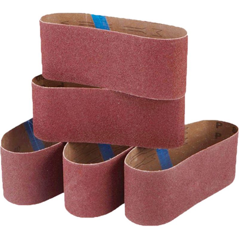 Schleifband – 76 X 457 Mm – Körnung 240 – Zum Schleifen, Polieren, Für Holz, Lackieren Und Metall – Kompatibel Mit Bandschleifern 9910 Und 9911 – 5er-pack
