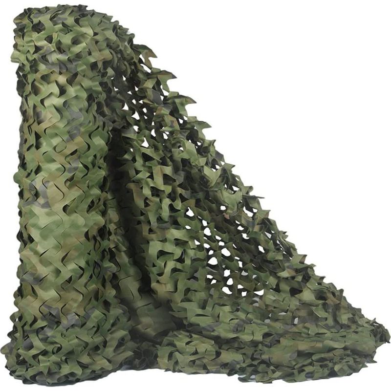 Tarnnetz – 1,5 X 2 M – 150d Oxford-polyester – Für Jagd, Airbrush, Camping, Vogelbeobachtung, Dekoration Im Freien – 1 Stück