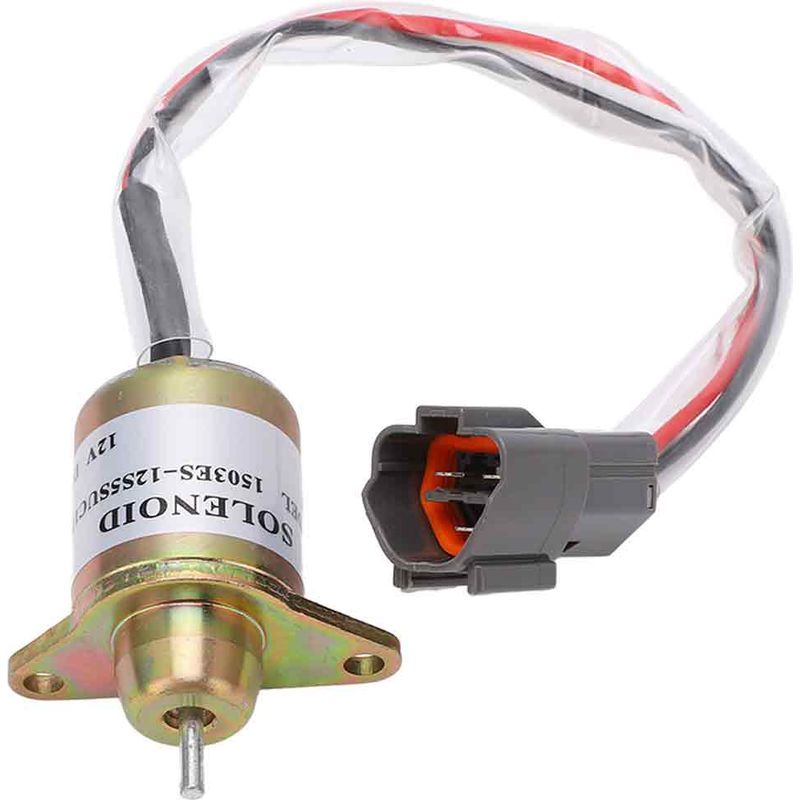 Kraftstoffabsperrventil – 12 V – Für Yanmar-, Kubota- Und Hyundai-motoren – Teilenummer 119233 77932 – 1 Stück