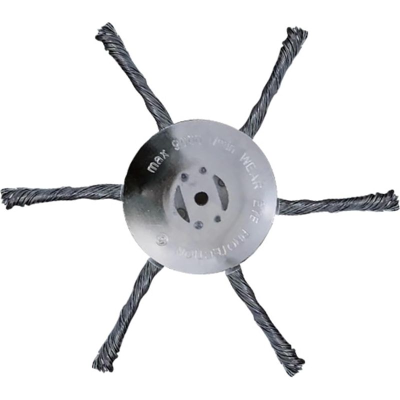 Trimmerkopf – 15 Cm Stahldraht – Kompatibel Mit Universal-trimmern – Zum Jäten Von Unkraut In Gärten, Pflastersteinen, Zäunen Und Blumenbeeten – 1 Stück