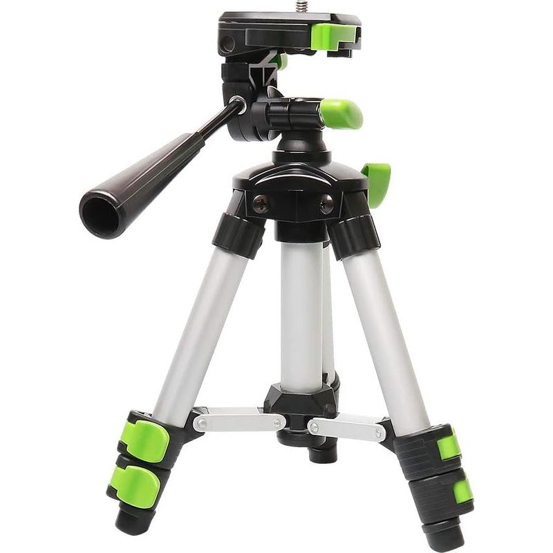 Stativ – Aluminium – 50 Cm – 3-teilig Verstellbar – 360°-panoramakopf – 3-wege-wasserwaage – Für Laser-nivelliergerät – 1 Stück