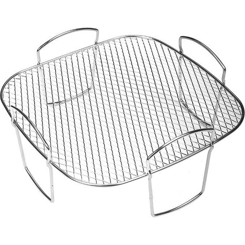 Quadratisches Gitter – Edelstahl 304 – Für Heißluftfritteusen – Kompatibel Mit Verschiedenen Modellen – 1 Stück