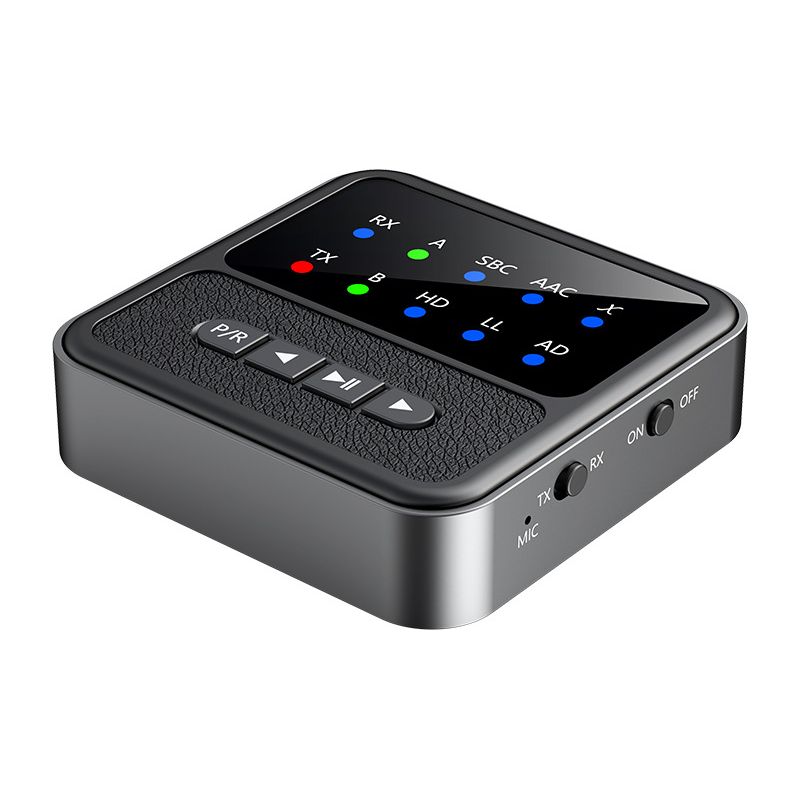 Bluetooth-tv-transmitter – Bluetooth 5.3 – Optische/aux/rca/usb-eingänge – Aptx Adaptive Und Aptx Hd – 30 M Reichweite – Für 2 Kabellose Kopfhörer – 1 Stück