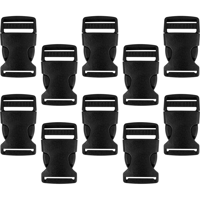 Gurtschnalle – 25 Mm – Pom-material – Schnellverschluss – Für Rucksackgurte, Zeltgurte, Sicherheitsgurte, Haustierzubehör – 10 Stück