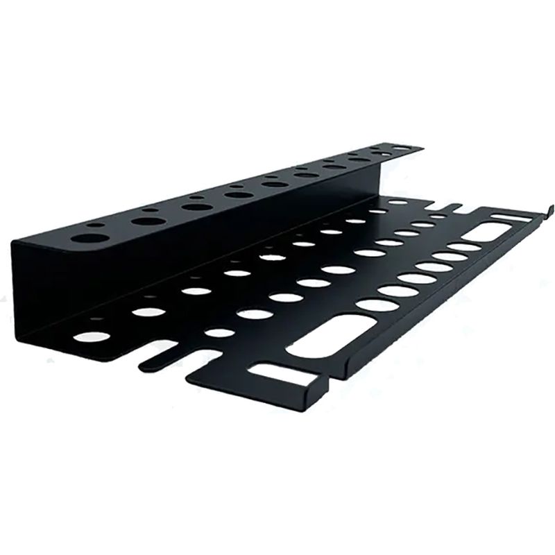 Werkzeugaufbewahrungswandpaneel – 43 Löcher – Robustes, Pulverbeschichtetes Metall – Wand- Oder Schrankmontage – 1-teilig