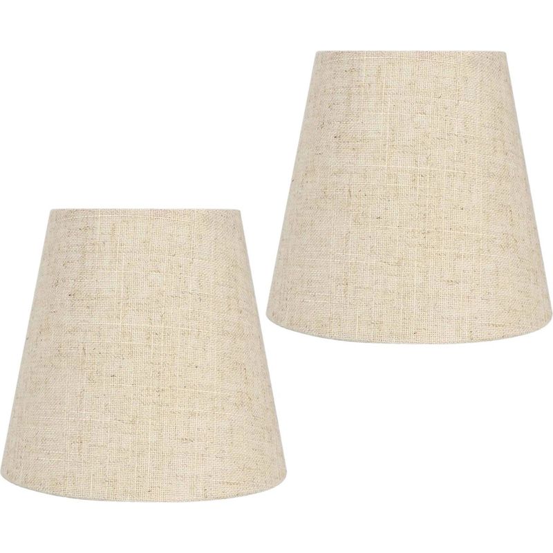 Lampenschirm - Für Wand- Und Tischlampen - Sanfte Lichtstreuung - Blendfreies Material - 2 Stück