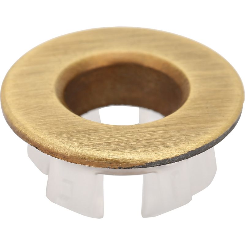 Überlaufschutz Für Spülbecken – Messing – Für Küchen- Und Badezimmerspülen – Durchmesser 3 Cm – 1 Stück