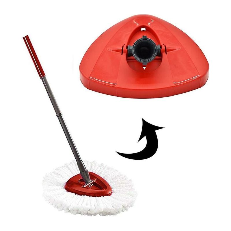 Drehbarer Wischmopp-sockel – 16,5 X 15,5 Cm – Polypropylen – Für Manuelles Auswringsystem – 1 Stück