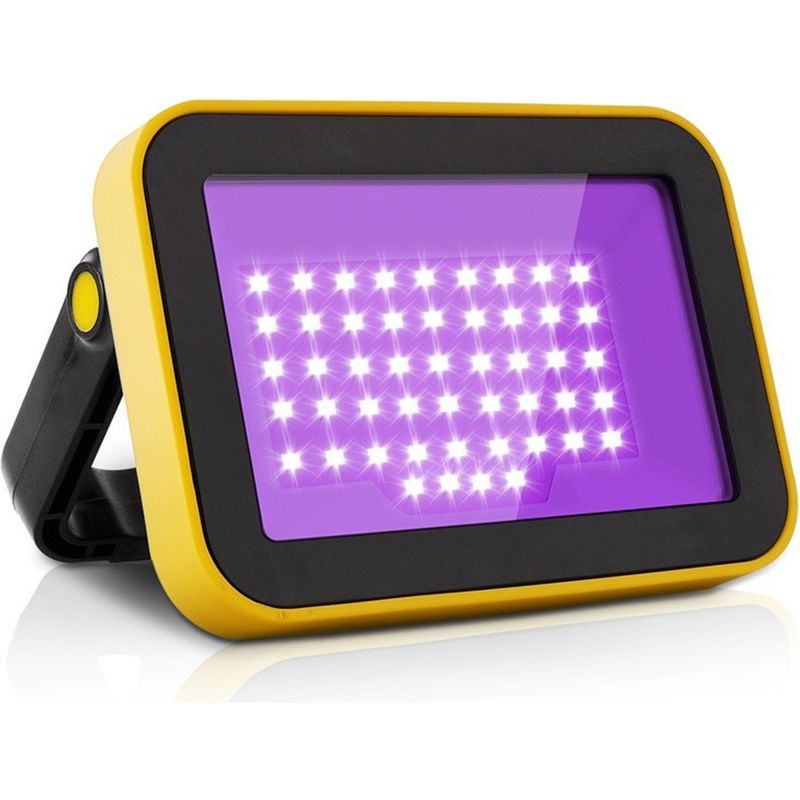 Uv-lampe – Tragbare Schwarzlichtlampe Mit 2000-mah-akku – Violette Smd-beleuchtung Für Detektions- Und Fluoreszenzeffekte – 1 Stück