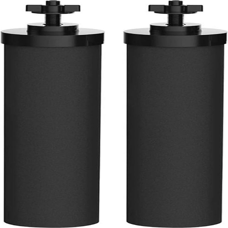 Wasserfilter - Aktivkohle - Für Schwerkraftfiltersysteme - Außenbereich - 2 Stück