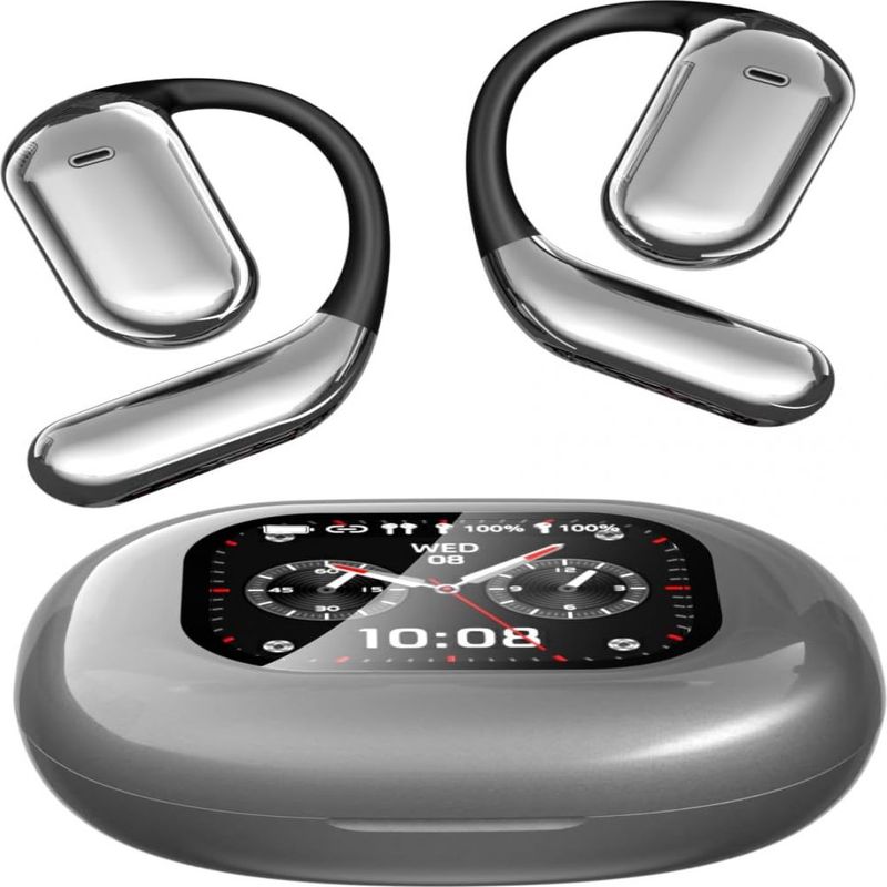 Offener Bluetooth-5.4-kopfhörer – Knochenschallkopfhörer Mit Ohrbügeln – Wasserdicht Nach Ipx7 – Für Sport Und Outdoor-aktivitäten – 1 Stück