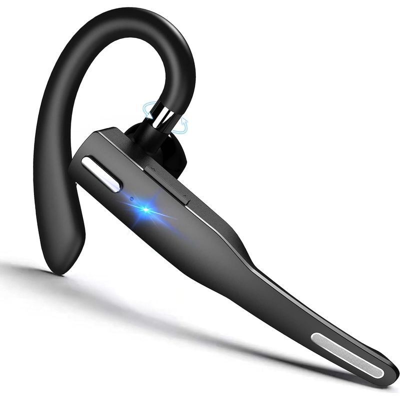 Bluetooth-kopfhörer – Geräuschunterdrückung – Integriertes Mikrofon – Kompatibel Mit Iphone Und Android – Für Büro, Auto, Konferenzen – 1 Stück