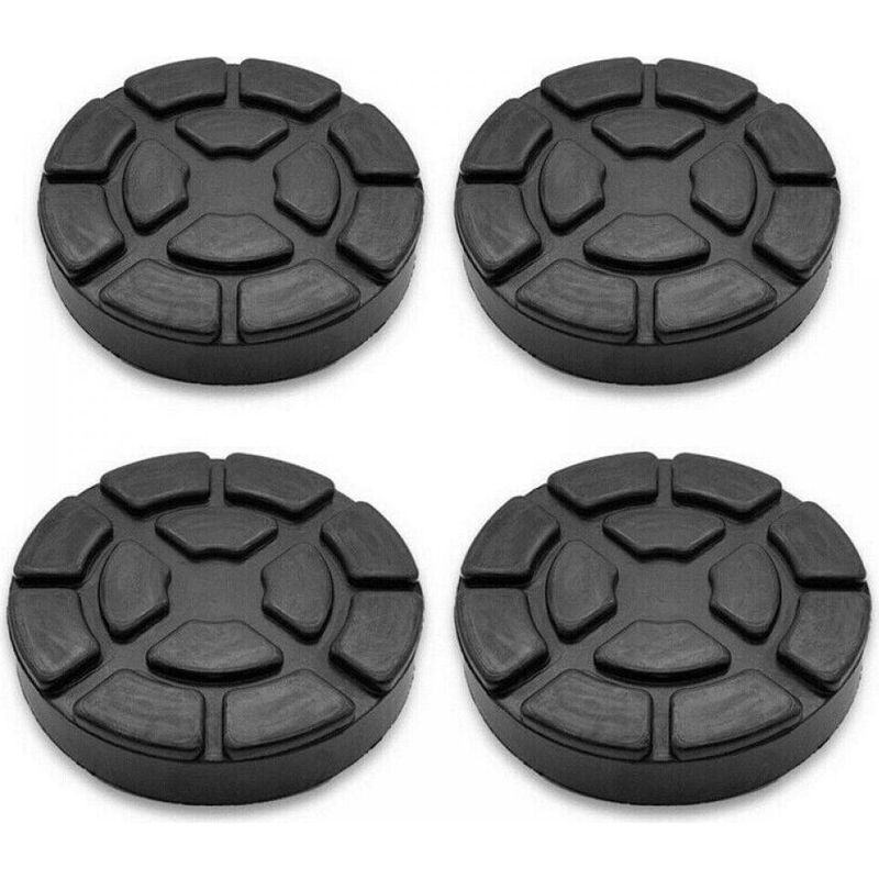 Gummipads – Durchmesser 125 Mm – Für 2-säulen-hebebühnen – 4er-pack