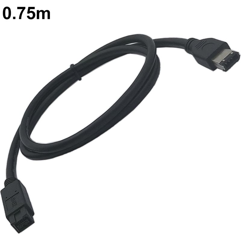 Firewire-800-kabel – 9-polig Auf 6-polig – Ieee 1394b-konform – Zum Anschluss Digitaler Geräte – Länge 1,8 M