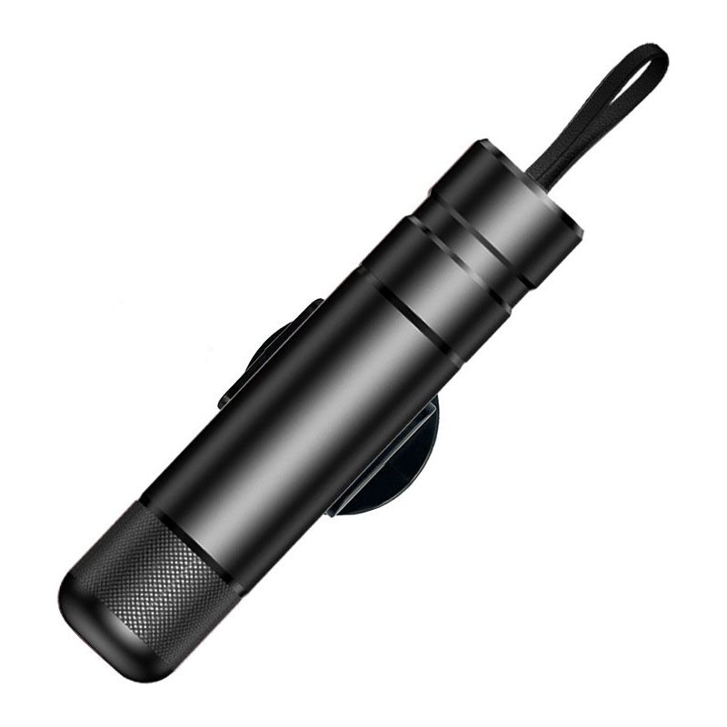Notfallhammer – Gurtschneider – Für Auto Und Bus – 9 X 2 Cm – Schwarz
