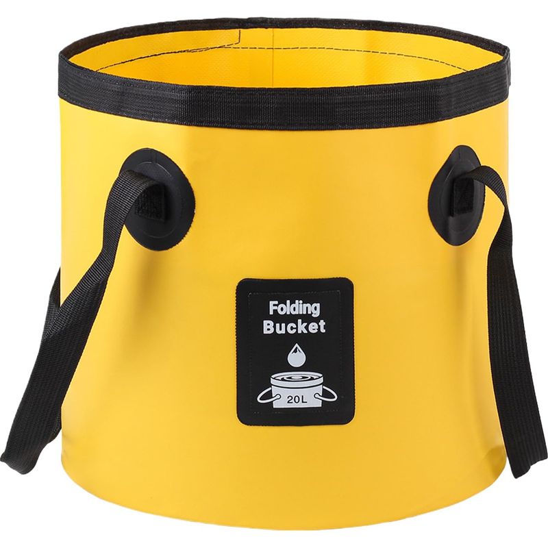 20-liter-falteimer – Wasserdichtes Pvc – Für Camping, Garten, Reisen Und Outdoor-aktivitäten