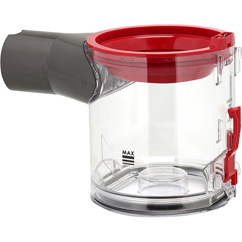Staubbehälter – Für Beutellose Dyson Staubsauger V7, V8, Sv10 Und Sv11 – Transparent – Kompatibel Mit V7 Animal Motorhead Total Clean Und V8 Absolute Animal Pro Total Clean – Einheit