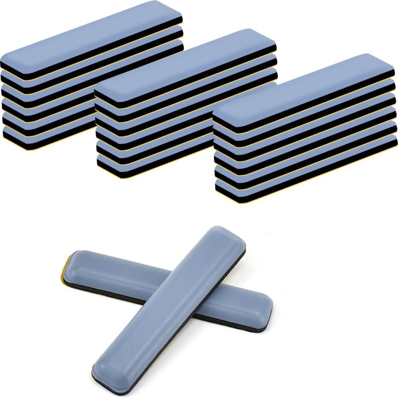 Möbelgleiter – Aus Teflon Und Tpu – Für Glatte Böden – 7,5 X 1,5 Cm – 24er-packung