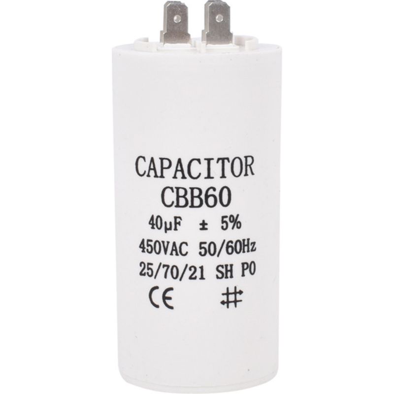Cbb60 Kondensator – 10 Μf – 450 V Ac – 4 Anschlüsse – 50/60 Hz – Für Wasserpumpen – 1 Stück