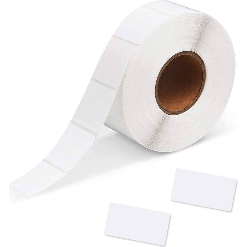 Selbstklebende Etiketten – 30 X 60 Mm – Für Gefrierboxen, Gläser, Dosen, Kunststoffbehälter – Weiß – 1000 Stück