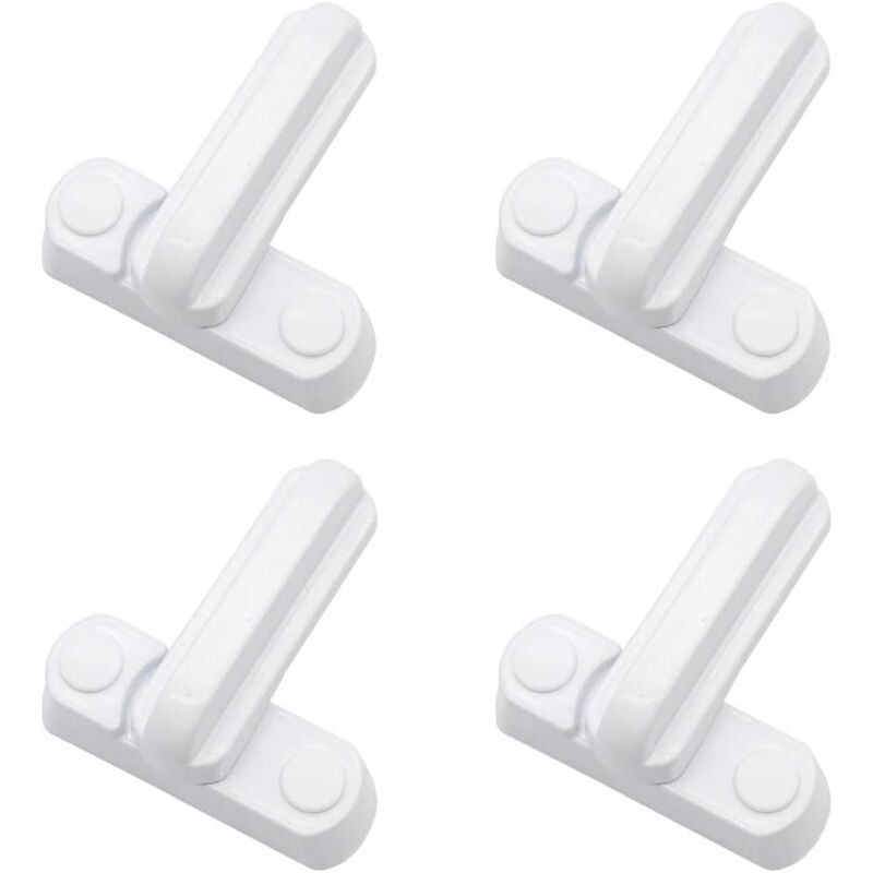 Fensterverriegelung – Aluminium – Für Dreh-kipp-fenster Und Innen-/außentüren – 4er-pack