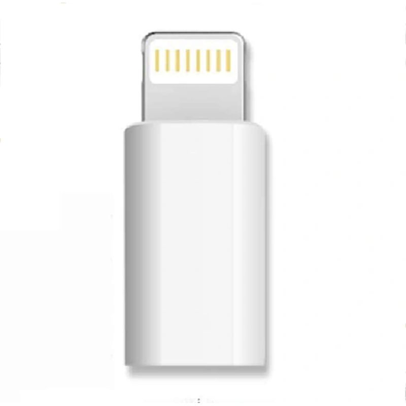 Usb-c-auf-lightning-adapter – Laden Und Datenübertragung – Iphone-kompatibel – Weiß – 1 Stück
