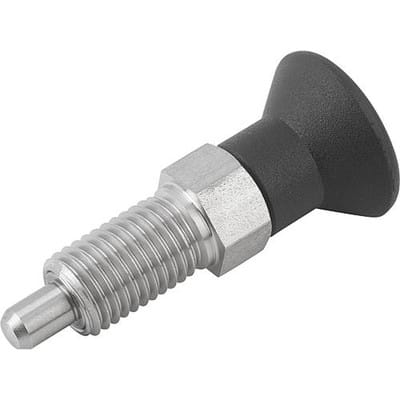 ARRETIERBOLZEN GR.4 D1=M20X1,5, D=12, FORM:A OHNE RASTNUT OHNE KONTERMUTTER, EDELSTAHL UNGEHÄRTET, KOMP:THERMOPLAST