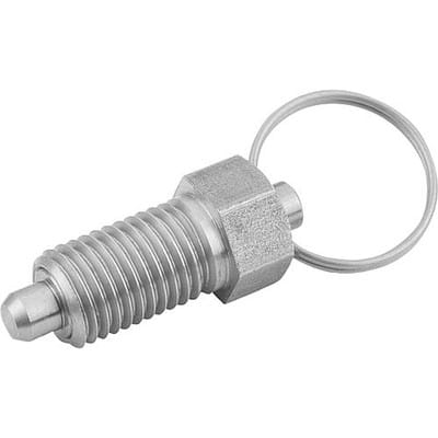 ARRETIERBOLZEN OHNE RASTNUT GR.3 D1=M16X1,5, FORM:R, EDELSTAHL UNGEHÄRTET