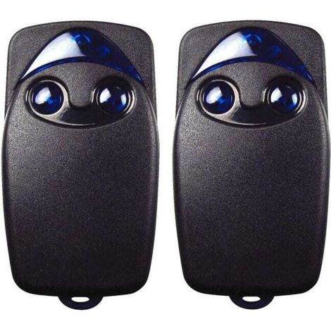 Portes De Garage Électriques Flo2r-s De 433,92 Mhz (paquet De 2) Compatibles Avec Télécommandes Nice