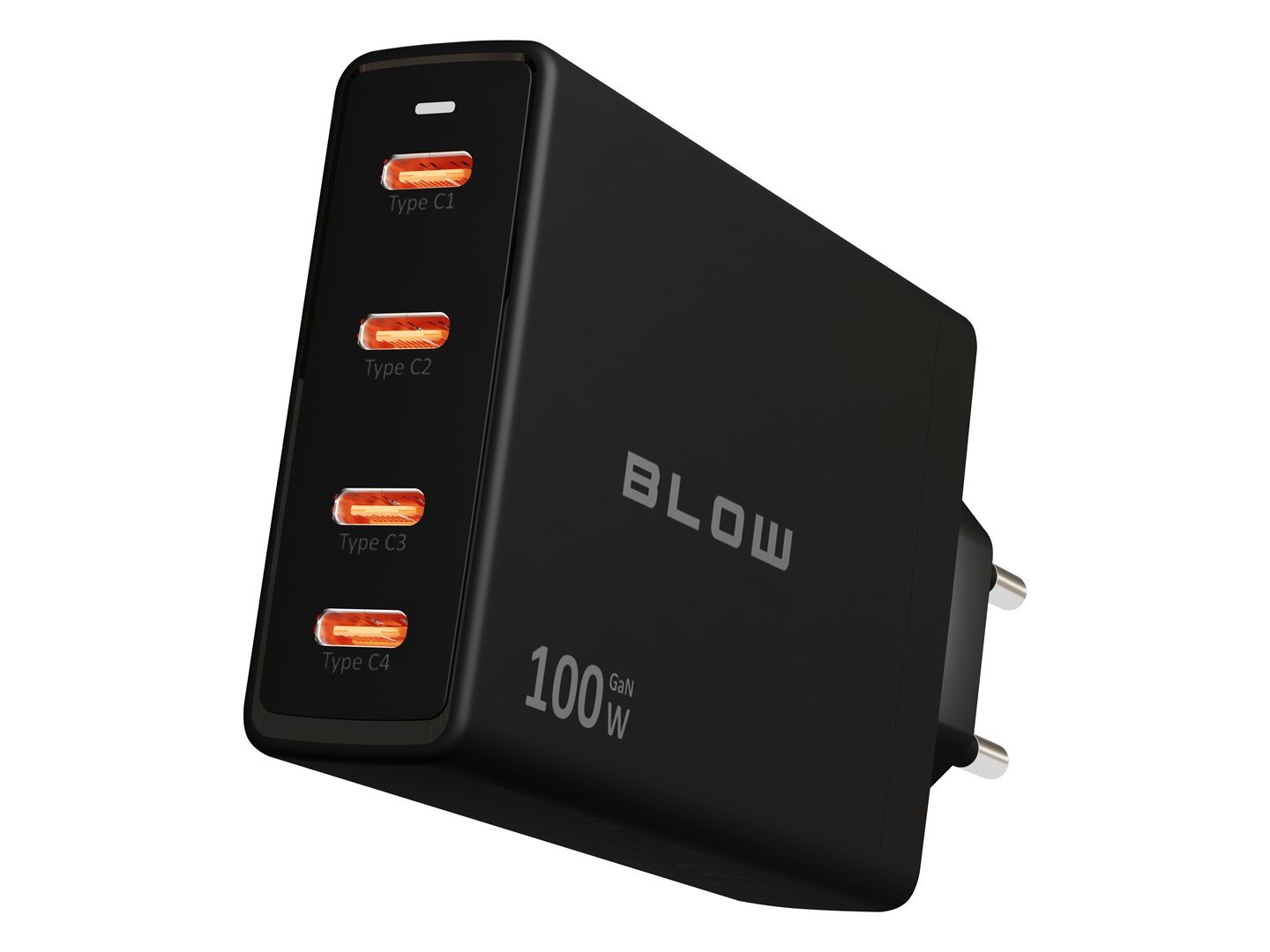 Wall Charger Usb-cx4 Pd 100w Gan Black