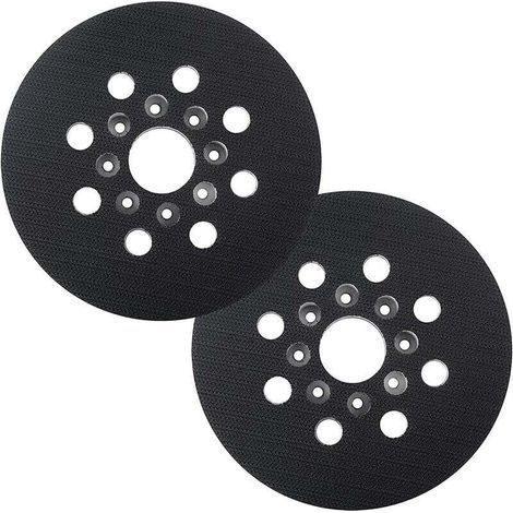 Paar 125-mm-trägerplatten, Kompatibel Mit Bosch Pex 220 A, Gex 125-1 Ae, Pex 220 Ae, Skil 7402/7490, 2 Stück