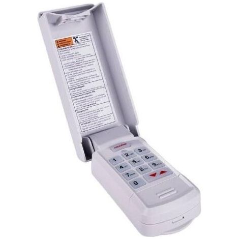 Télécommande Sans Fil Pour Porte De Garage Compatible Intellicode Gk-r, Portée De Transmission De 100 M, Clavier Rétroéclairé Pour Une Utilisation Domestique