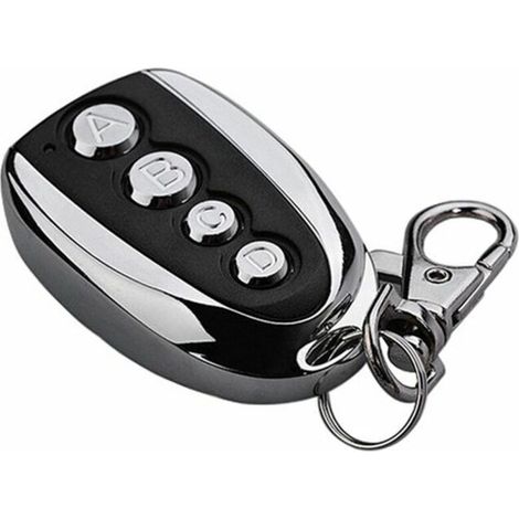 – Lot De 2 Télécommandes Universelles 433 Mhz – Émetteur Auto-apprenant – Portée 100 M – Compatible Portes De Garage Et Portails Roulants
