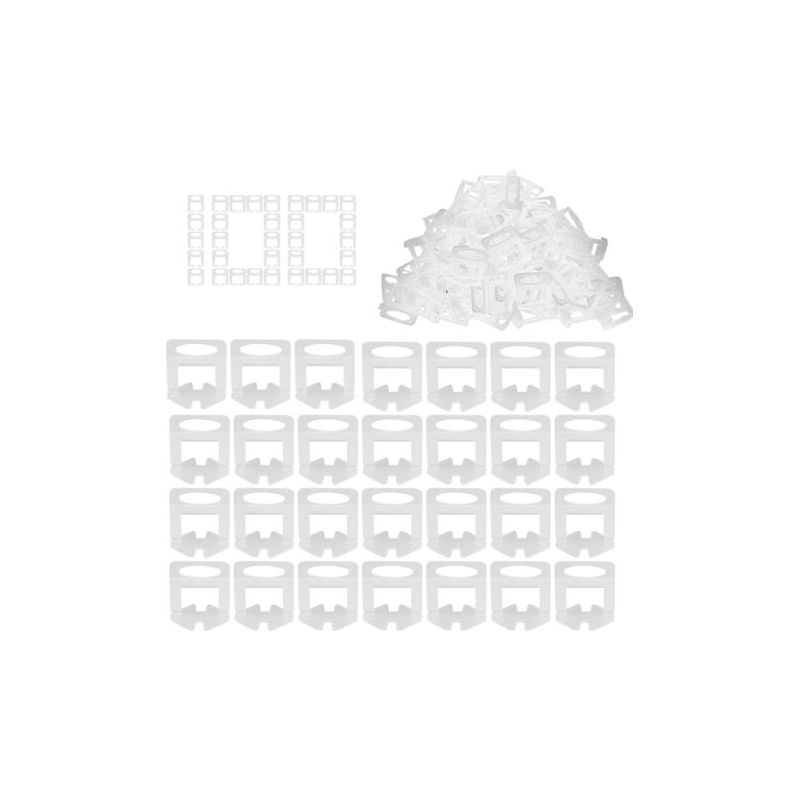 100 Stück Selbstnivellierende Fliesenkreuze, 2 Mm Selbstnivellierende Fliesenkreuze, Fliesenfugen-set, Fliesennivellierungssystem Für Bodenfliesen