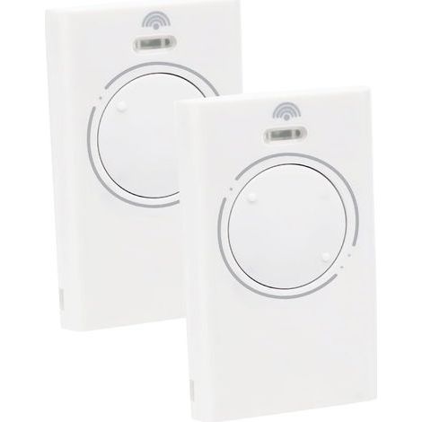 Lot De 2 Émetteurs Portatifs Pour Porte De Garage Compatibles 868 Mhz, Télécommande De Porte De Garage À 2 Canaux, Avec Xt2 868 Slh Lr, Xt4 868 Slh Lr, Rolling Code