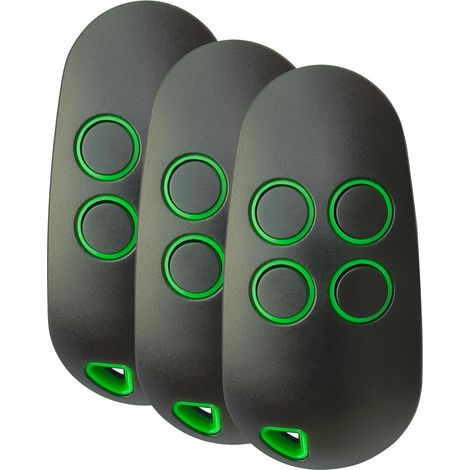 Télécommande Portail Came 806ts-0290 - 4 Canaux 433,92mhz & 868,35mhz - Code Tournant - Émetteur Porte Garage (lot De 3)