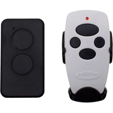 Télécommande D'Ouvre-porte De Garage - Télécommande Sans Fil Longue Portée Télécommande Universelle Stable Avec Conception De Boutons Multifonctions Pour Porte De Garage, Portail, Sécurité 2pcs