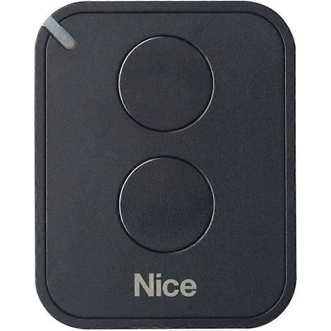 Télécommande Nice Flo2re Pour L'Automatisation Des Portails Et Portes De Garage, Émetteur On2e/a À Deux Boutons (pour Nice Rb400 Et