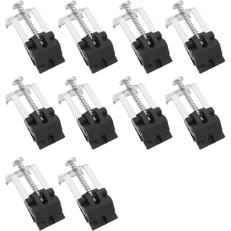 Set Mit 10 Edelstahl-befestigungsclips Für Spülbecken, Verstellbare Clips Für Einbauspülen In Küche Und Bad