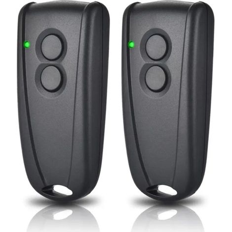 Télécommande D'Ouvre-porte De Garage- Rsc2/rse2 - 433,92 Mhz - Lot De 2 - Programmation À 2 Boutons