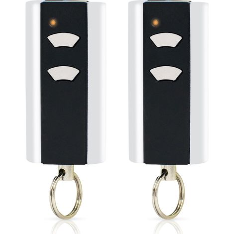 Télécommande De Garage 2pcs Pour Normstahl Entrematic Rcu 433-2, Rcu 433-4, Ea433 2km, Ea433 2ks, T433-4 – Compatible Crawford Normstahl 433.92 Mhz Code Tournant